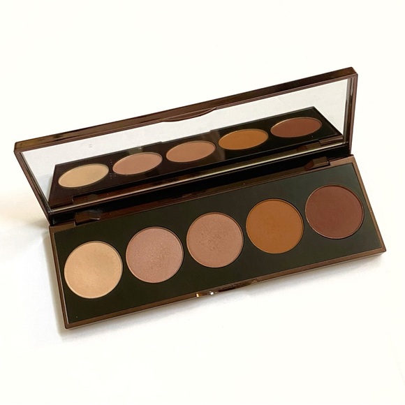 BECCA OMBRE ROUGE EYE PALETTE natural neutral matte brown eyeshadow makeup - Picture 1 of 7